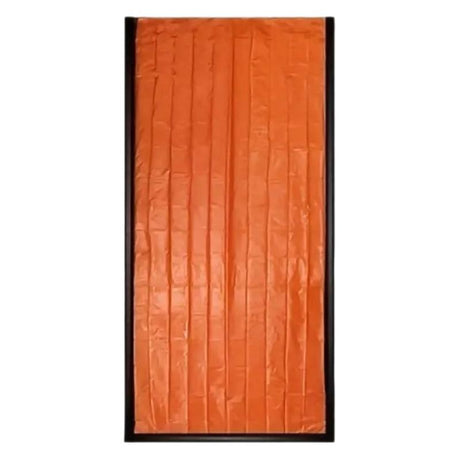Orange 2-Pack Emergency Thermal Bivvy Sleeping Bag | High-Efficiency Heat Retention Survival Sack | Waterproof & Windproof Portable Shelter for Outdoor Camping 91x213cm