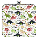 Small Dinosaur Thick Waterproof Foldable Picnic Mat - 150x200cm for Camping & Beach