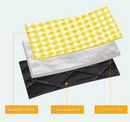 Small Dinosaur Thick Waterproof Foldable Picnic Mat - 150x200cm for Camping & Beach