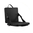 Black Portable Foldable Outdoor Seat – Multi-Functional Stadium & Boat Chair with Carry Handle