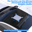 10 Pcs White Heavy-Duty Suction Cup Mount for Starlink Mini - All-Weather Car, RV & Boat Bracket