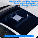 10 Pcs Black Heavy-Duty Suction Cup Mount for Starlink Mini - All-Weather Car, RV & Boat Bracket