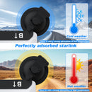 10 Pcs Black Heavy-Duty Suction Cup Mount for Starlink Mini - All-Weather Car, RV & Boat Bracket