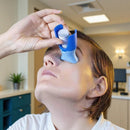 Dark Blue Eye Drop Applicator – Safe & Hygienic Eyedrop Dispenser for Precise Application