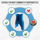 Dark Blue Eye Drop Applicator – Safe & Hygienic Eyedrop Dispenser for Precise Application