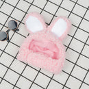 2 Pcs Pink Adorable Bunny Ears Cat Hat – Soft Plush Pet Costume Headband for Cats