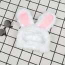 2 Pcs White Adorable Bunny Ears Cat Hat – Soft Plush Pet Costume Headband for Cats
