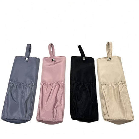 Beige Heat-Resistant Styling Tool Organizer – Compact, Hanging Storage Pouch for Hair Tools