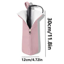 Black Heat-Resistant Styling Tool Organizer – Compact, Hanging Storage Pouch for Hair Tools
