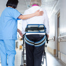 Size L Blue Rehabilitation Support Waist Belt – Gait Assistance & Transfer Aid for Elderly, Post-Stroke, and Mobility-Impaired Users