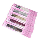 Blue Laser Iridescent Hair Extensions – 12-Piece Clip-In Highlight Strands (High-Temperature Fiber)