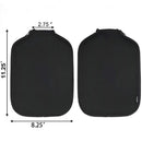 White Fiberglass Pickleball Paddle Set with Black Neoprene Protective Cover - Lightweight Outdoor Sports Racket for Beginners & Pros