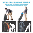 Blue Mat Lifter Handle Set of 2 – Lightweight Plastic Tool for Easy, Hands-Free Moving of Rugs, Mats, and Carpets