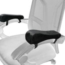Black 2-Pack Chair Armrest Pad – Memory Foam Elbow Support Cushion for Office and Home Chairs