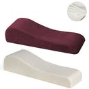 Wine red 2-Pack Chair Armrest Pad – Memory Foam Elbow Support Cushion for Office and Home Chairs