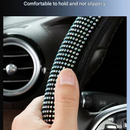 Light purple Crystal Rhinestone Steering Wheel Cover – Elastic Stretch Design with Full Diamond Embellishment