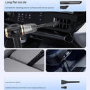 Black Portable Wireless Car Vacuum Cleaner – Powerful Suction for Car and Home Use with Dual-Function Air Blower(2000MHA)