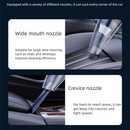 Piano lacquer black Portable Cordless Vacuum Cleaner – High-Power Lithium Battery with Strong Suction for Car and Home Use