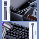 Silvery-purple Wireless Handheld Vacuum Cleaner with Blow, Suck, Inflate, and Pump Functions – Brushless Motor, Type-C Charging, 6000mAh Battery