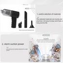 Pink High-Power Cordless Handheld Vacuum Cleaner – Compact, Rechargeable, and Portable for Home, Car, and Desk Use