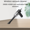Pink High-Power Cordless Handheld Vacuum Cleaner – Compact, Rechargeable, and Portable for Home, Car, and Desk Use