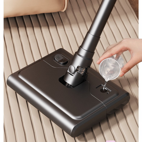 Black Wireless Stick Vacuum Cleaner with 14000Pa Suction, HEPA Filter & 350ml Water Tank for Wet Dry Cleaning, Ideal for Home Use