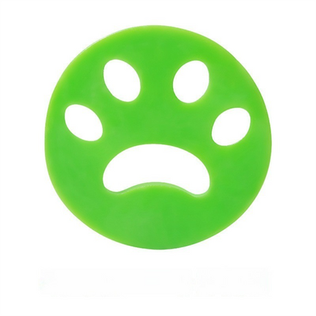 Circular Green 10-Pack Reusable Silicone Cat Paw Lint Remover for Clothes and Laundry, Double-Sided Sticky Cleaner for Pet Hair and Dust – Ideal for Home Use
