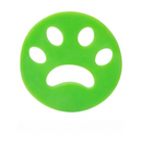 Circular Green 10-Pack Reusable Silicone Cat Paw Lint Remover for Clothes and Laundry, Double-Sided Sticky Cleaner for Pet Hair and Dust – Ideal for Home Use