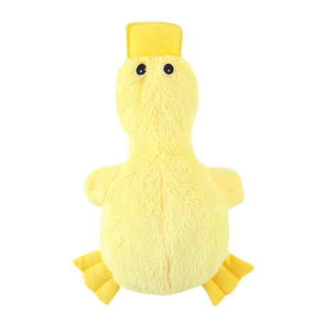 2-Pack Yellow Plush Duck Dog Toy with Sound, Soft Fur and Squeaker for Teething & Dental Care – Durable Chew Toy for Dogs