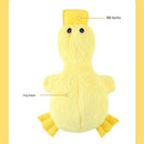 2-Pack Pink Plush Duck Dog Toy with Sound, Soft Fur and Squeaker for Teething & Dental Care – Durable Chew Toy for Dogs