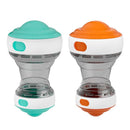 2-Pack green and orange Interactive Feeder Toy for Dogs and Cats with Slow Feeding Design, Durable ABS Material – Ideal for Mental Stimulation and Healthy Eating Habits