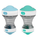 2-Pack green and blue Interactive Feeder Toy for Dogs and Cats with Slow Feeding Design, Durable ABS Material – Ideal for Mental Stimulation and Healthy Eating Habits
