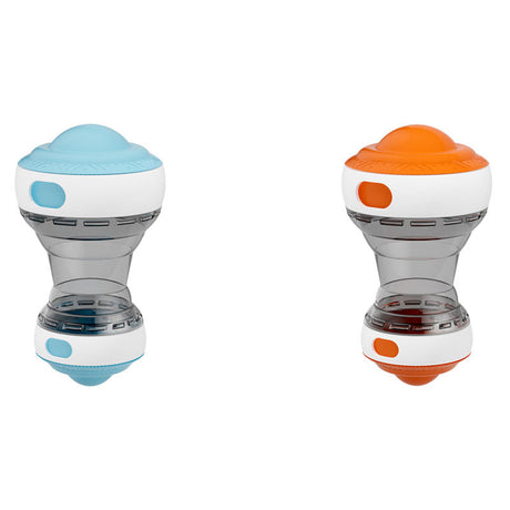2-Pack orange and blue Interactive Feeder Toy for Dogs and Cats with Slow Feeding Design, Durable ABS Material – Ideal for Mental Stimulation and Healthy Eating Habits