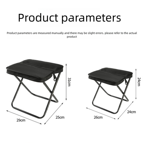 Green Portable Folding Backpack Stool with Carrying Case – Compact, Durable Outdoor Seat for Camping, Hiking, Fishing & Travel(large size)
