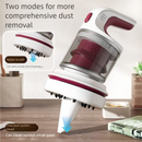 Orange Compact Desktop Vacuum Cleaner – Cordless Handheld Dust Remover for Office, Keyboard, Car & Home Use with Dual Suction Modes and USB Charging