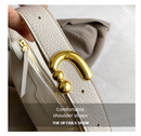 Black Women's New Fashion Crescent Bag – Stylish Single Shoulder Crossbody Handbag with Wear-Resistant Base and Smooth Zipper, Perfect for Casual & Daily Use