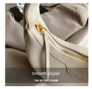 Khaki Women's New Fashion Crescent Bag – Stylish Single Shoulder Crossbody Handbag with Wear-Resistant Base and Smooth Zipper, Perfect for Casual & Daily Use