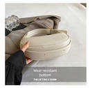 Khaki Women's New Fashion Crescent Bag – Stylish Single Shoulder Crossbody Handbag with Wear-Resistant Base and Smooth Zipper, Perfect for Casual & Daily Use
