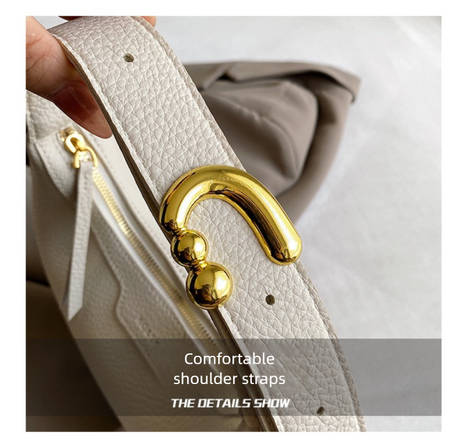 Brown Women's New Fashion Crescent Bag – Stylish Single Shoulder Crossbody Handbag with Wear-Resistant Base and Smooth Zipper, Perfect for Casual & Daily Use