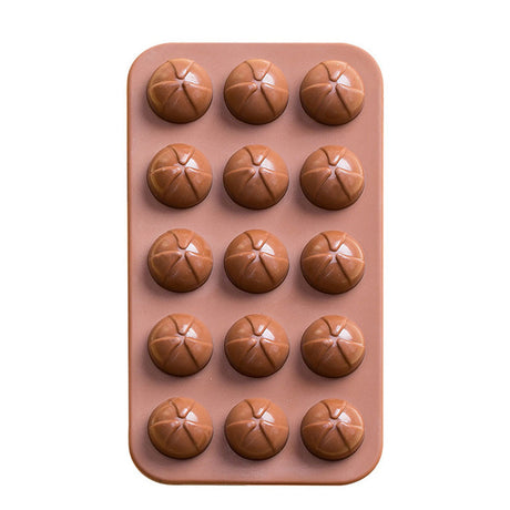 2-Piece Dubai Rectangle Chocolate Silicone Mold Set – Food-Grade, Easy Release, Heat-Resistant Baking Molds for Chocolate, Candy, and Cake(Chocolate balls)