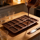 2-Piece Dubai Rectangle Chocolate Silicone Mold Set – Food-Grade, Easy Release, Heat-Resistant Baking Molds for Chocolate, Candy, and Cake(Cylindrical chocolates)