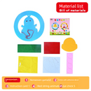 Rabbit 3-Piece Easter Kids Craft Decoration Set – DIY Hanging Ornaments for Preschool Activities and Holiday Fun