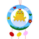 Chickens 3-Piece Easter Kids Craft Decoration Set – DIY Hanging Ornaments for Preschool Activities and Holiday Fun