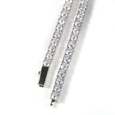 Gold Single-Row Zircon Bracelet – 4mm Wide, Brass Base with Secure Clasp, AAA+ Stones for Everyday Wear