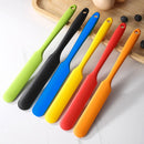 10-Pack Black Mini Silicone Spatulas – Flexible Baking Scrapers for Flour, Jam, Butter & Cake Decorating