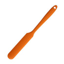 10-Pack Orange Mini Silicone Spatulas – Flexible Baking Scrapers for Flour, Jam, Butter & Cake Decorating