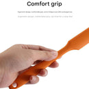 10-Pack Orange Mini Silicone Spatulas – Flexible Baking Scrapers for Flour, Jam, Butter & Cake Decorating