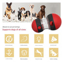 2-Pack Small Slow Feeder Dog Toy – Red & Green Rolling Treat Dispenser Balls for Puzzle Feeding, Mental Stimulation, and Digestive Health(Size: L)