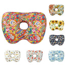 Rainbow Flower Hollow Ear Support Pillow – Adjustable Side Sleep Neck Cushion with PP Cotton Filling and Breathable Fabric