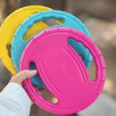3-Pack Dog Flying Discs – Durable EVA Frisbee Toys in Yellow, Blue & Red for Training and Outdoor Play